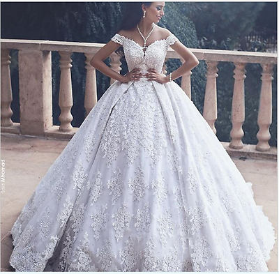 Sexy White/ivory Wedding Dress Bridal Gown Custom Size 2018 on Luulla